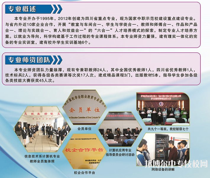四川省瀘縣建筑職業(yè)中專學(xué)校：計(jì)算機(jī)應(yīng)用專業(yè)