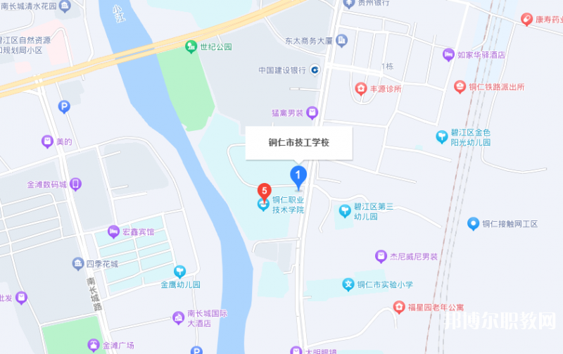 銅仁市技工學(xué)校地址，乘車路線