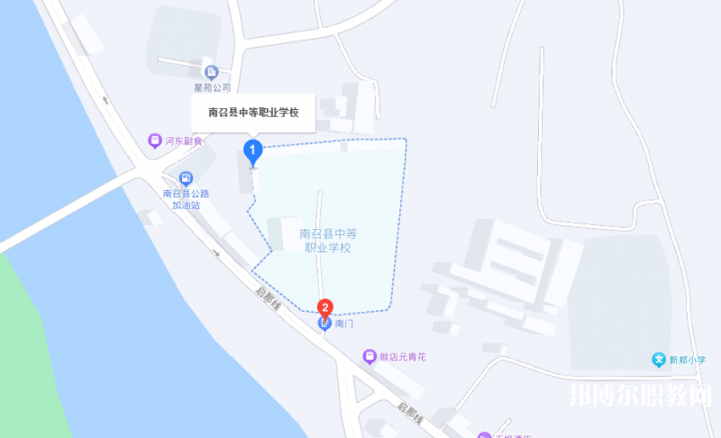 南召縣培英中等職業(yè)學校地址，乘車路線