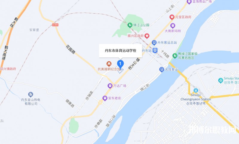 丹東市體育運(yùn)動(dòng)學(xué)校地址，乘車路線